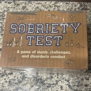 Sobriety Test Party Game Sealed Brand New. Game night Friends Family Fun Time.